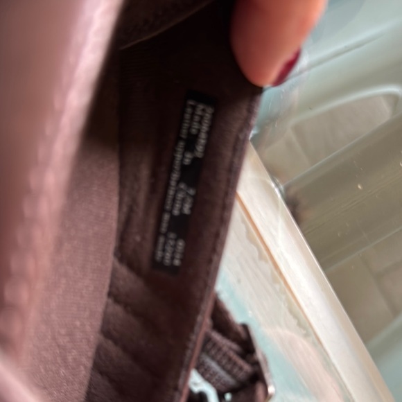 Clarks Chocolate Double Strap Heels - Picture 2 of 3